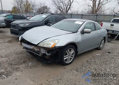 2004 Honda Accord 3.0 Ex из США, поврежденный, VIN 1HGCM81664A013436